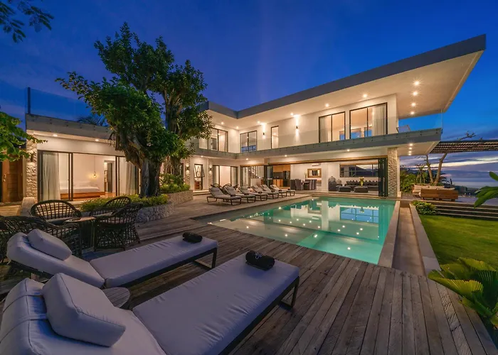 Namaskar - Iconic 5br Cliff - 180° Ocean View ヴィラ