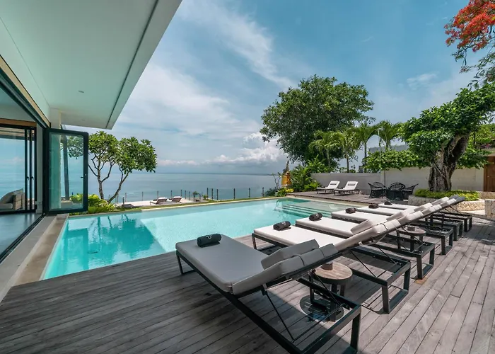 Namaskar - Iconic 5br Cliff - 180° Ocean View ヴィラ